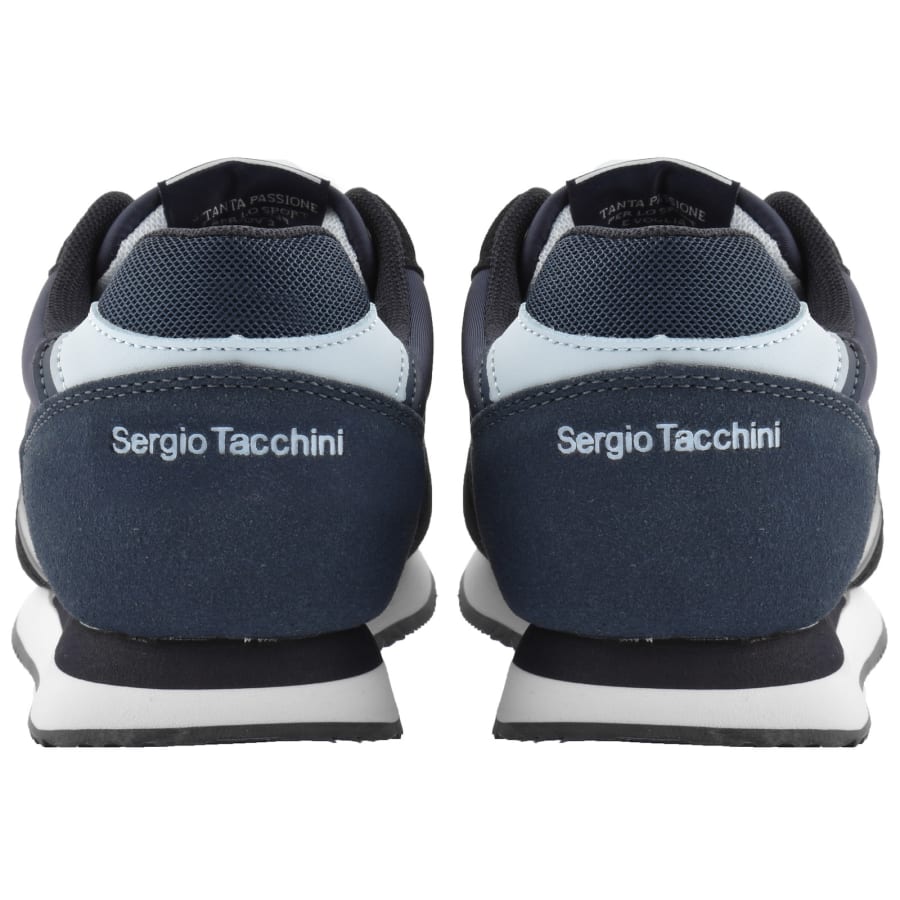 Image number 2 for Sergio Tacchini Bergamo Trainers Navy