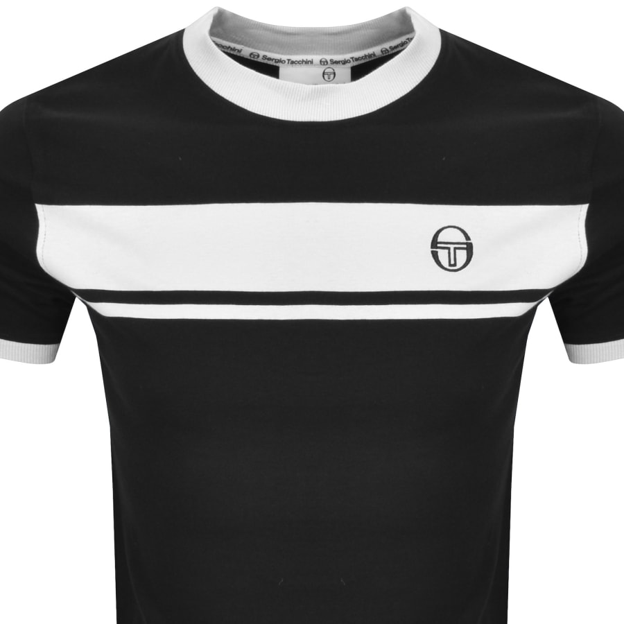 Image number 2 for Sergio Tacchini Master T Shirt Black