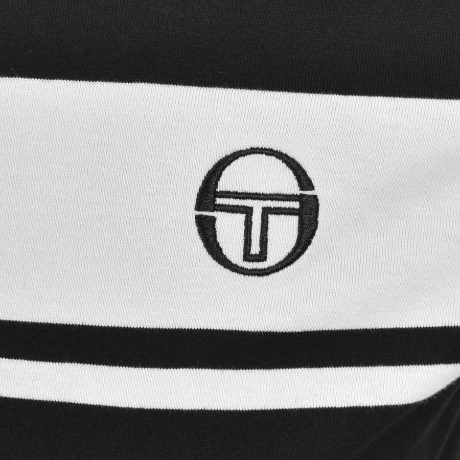 Image number 3 for Sergio Tacchini Master T Shirt Black