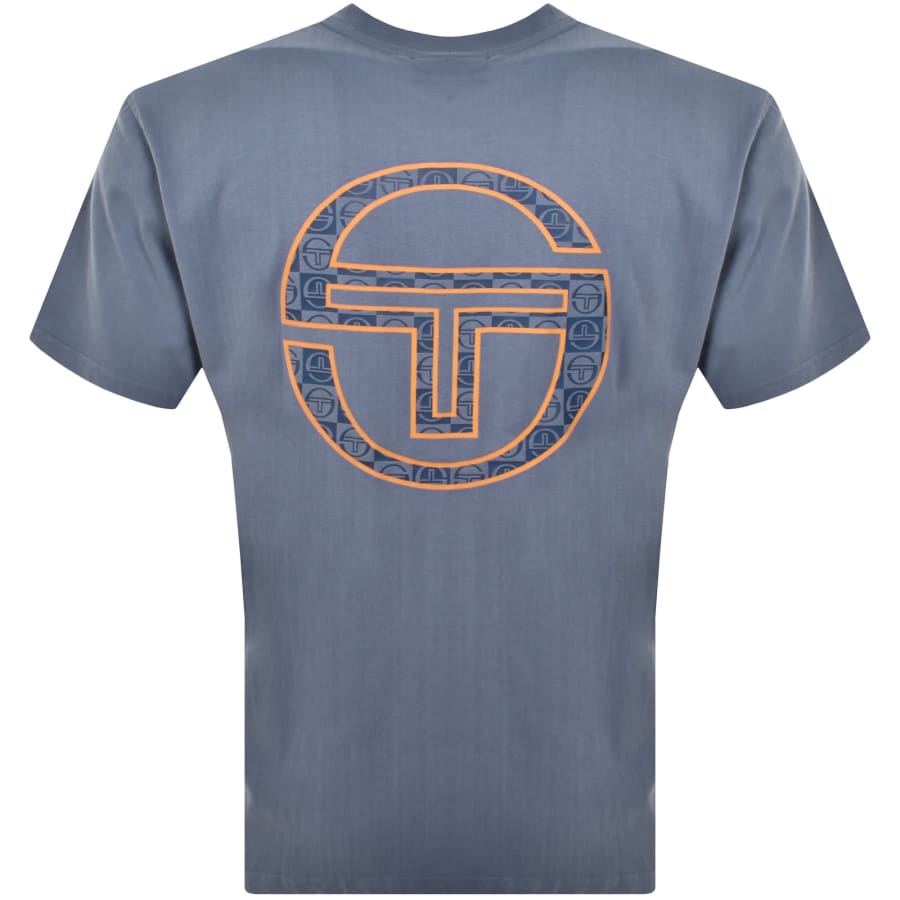 Image number 5 for Sergio Tacchini Trento T Shirt Blue