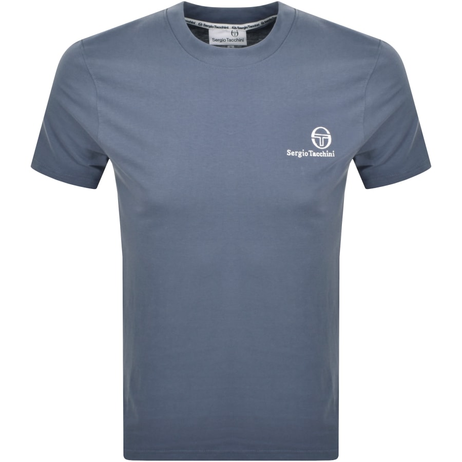 Image number 1 for Sergio Tacchini Felton T Shirt Blue