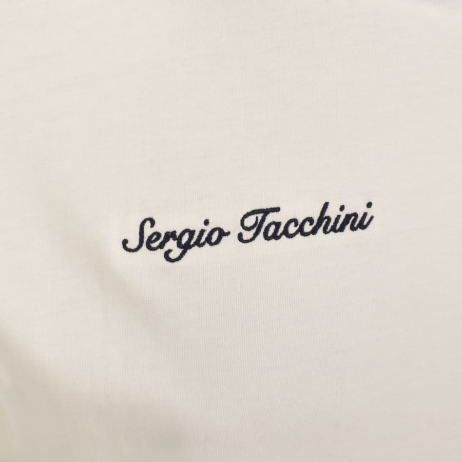 Image number 3 for Sergio Tacchini Gobarto T Shirt Cream