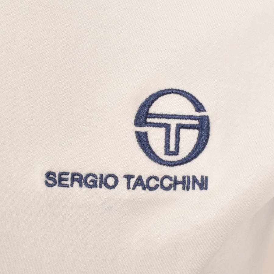 Image number 3 for Sergio Tacchini Frankie T Shirt Off White