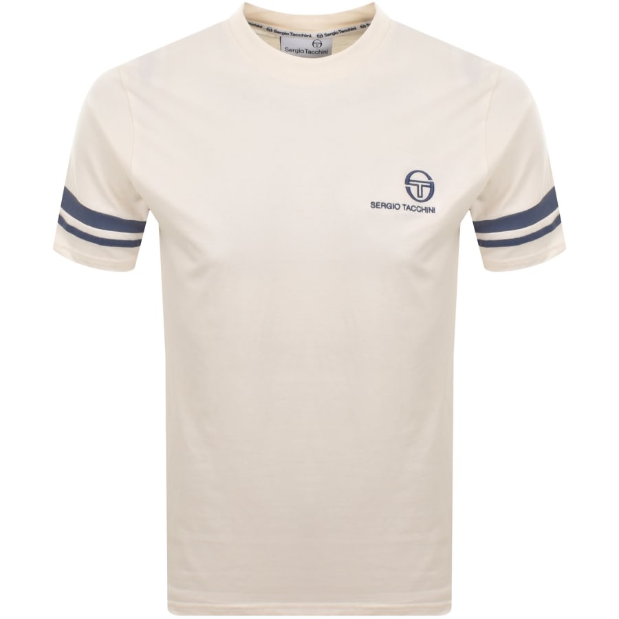 Image number 1 for Sergio Tacchini Frankie T Shirt Off White