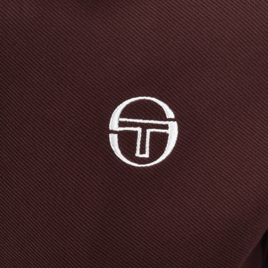 Image number 3 for Sergio Tacchini Giorno Track Top Brown