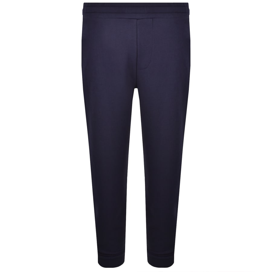Image number 2 for Fila Visconti Tipped Cuff Joggers Navy