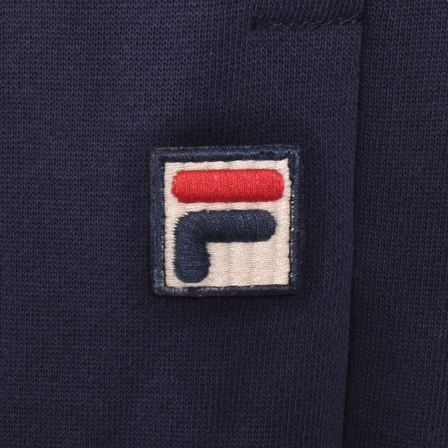 Image number 4 for Fila Visconti Tipped Cuff Joggers Navy