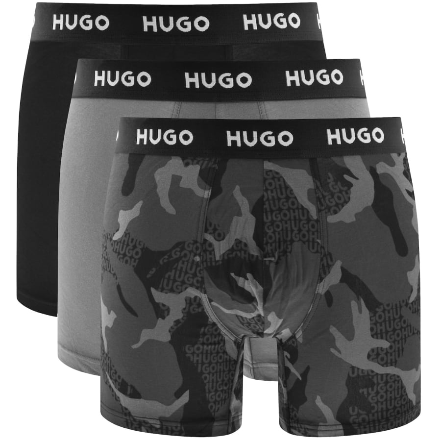 Image number 1 for HUGO 3 Pack Trunks Black