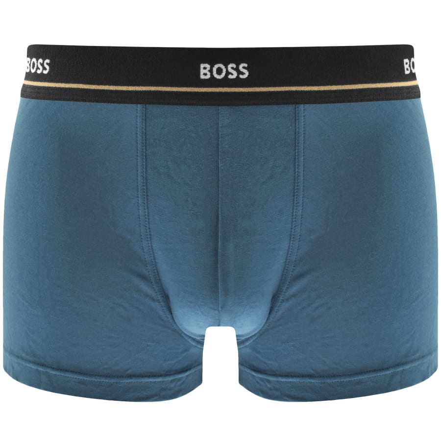 Image number 3 for BOSS Underwear 5 Pack Boxer Trunks