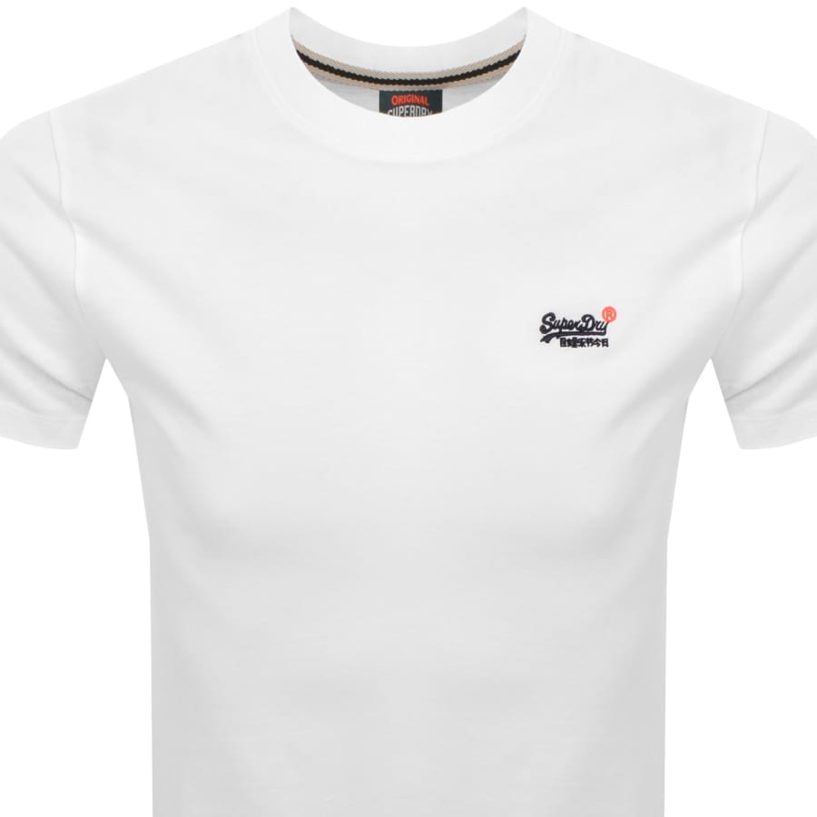 Image number 2 for Superdry Vintage Logo T Shirt White