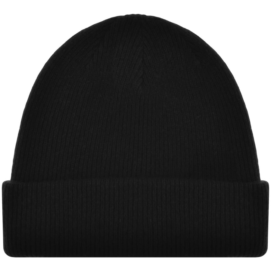 Image number 2 for Norse Projects Merino Lambswool Beanie Black