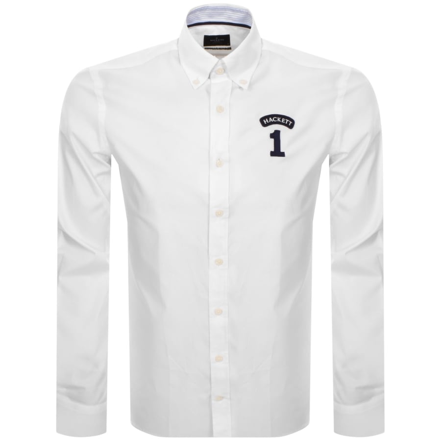 Image number 1 for Hackett London Heritage Shirt White
