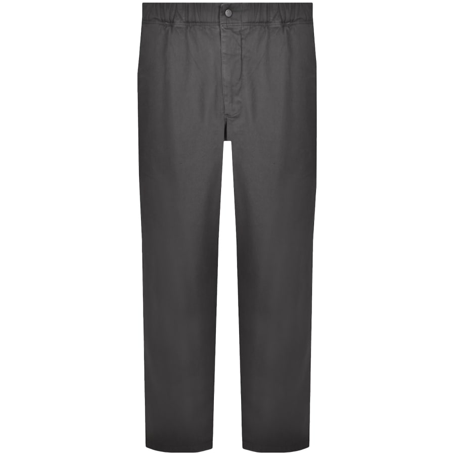 Image number 1 for Norse Projects Ezra Relaxed Twill Trousers Grey