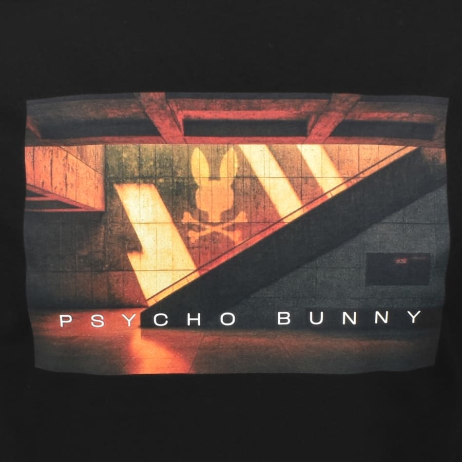Image number 3 for Psycho Bunny Stewart T Shirt Black
