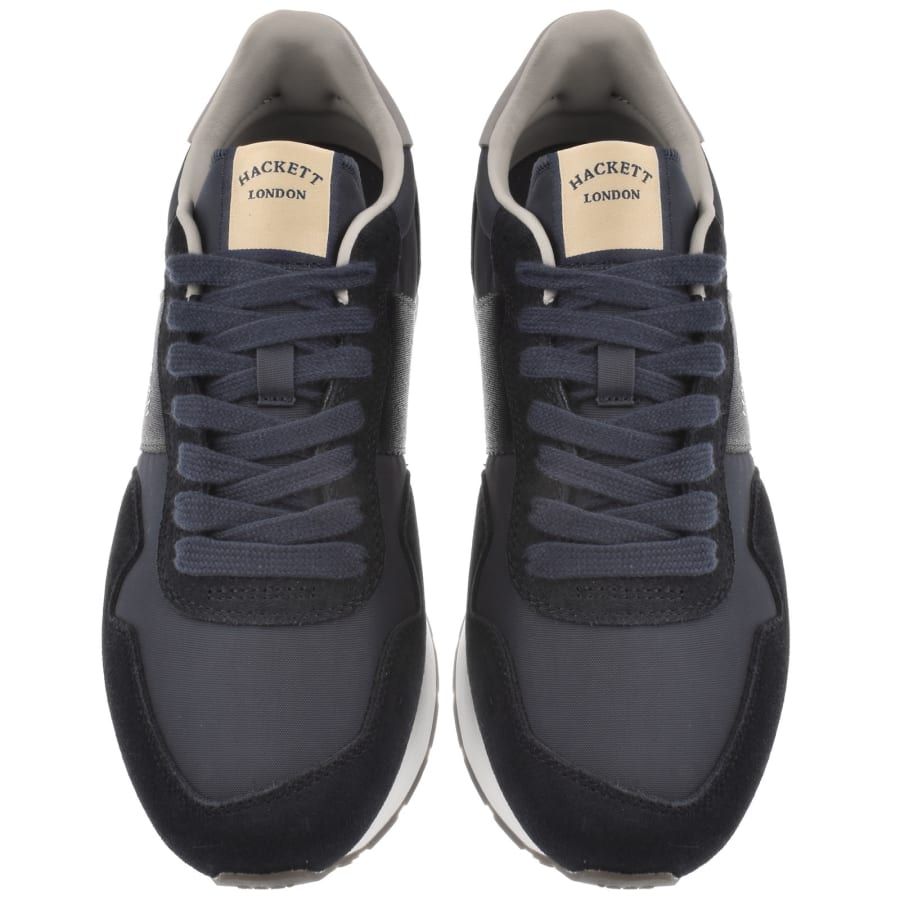 Image number 3 for Hackett London Keston Trainers Navy