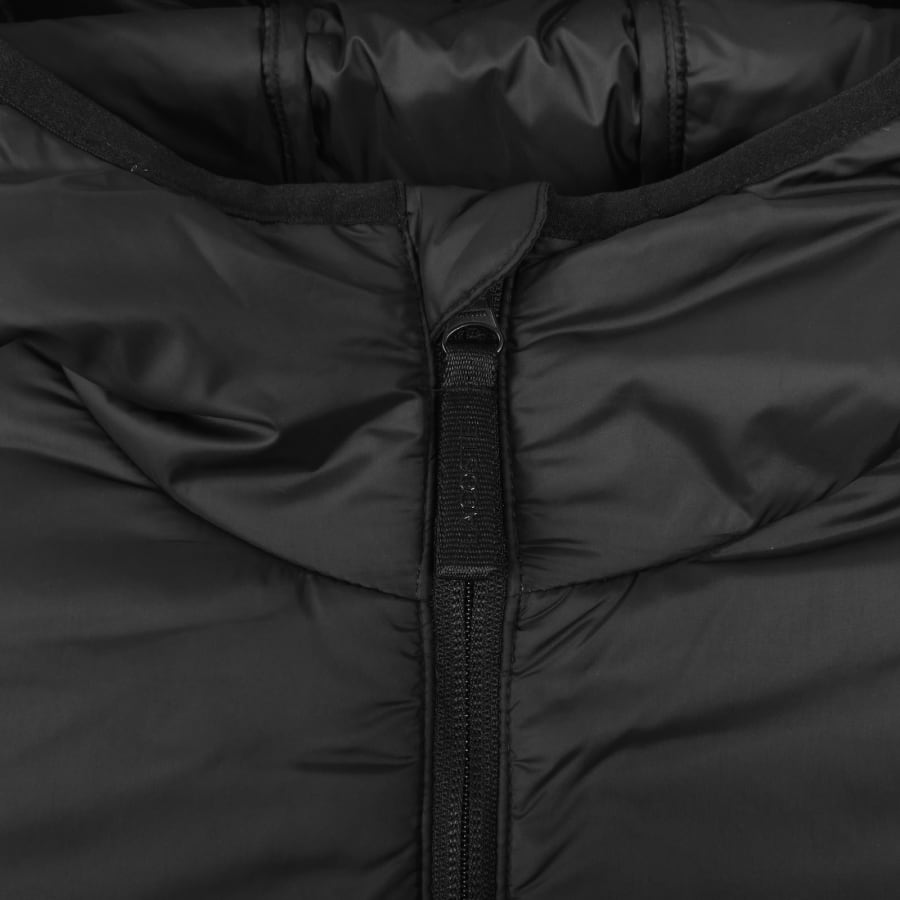 Image number 4 for Lacoste Hooded Logo Jacket Navy