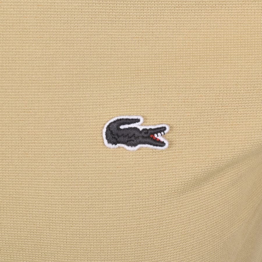 Image number 3 for Lacoste Regular Fit Polo T Shirt Beige