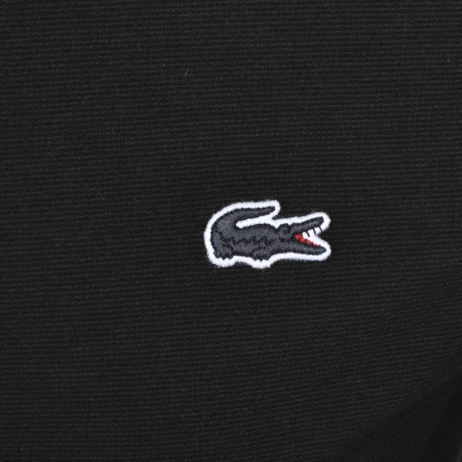 Image number 3 for Lacoste Long Sleeve Polo T Shirt Black