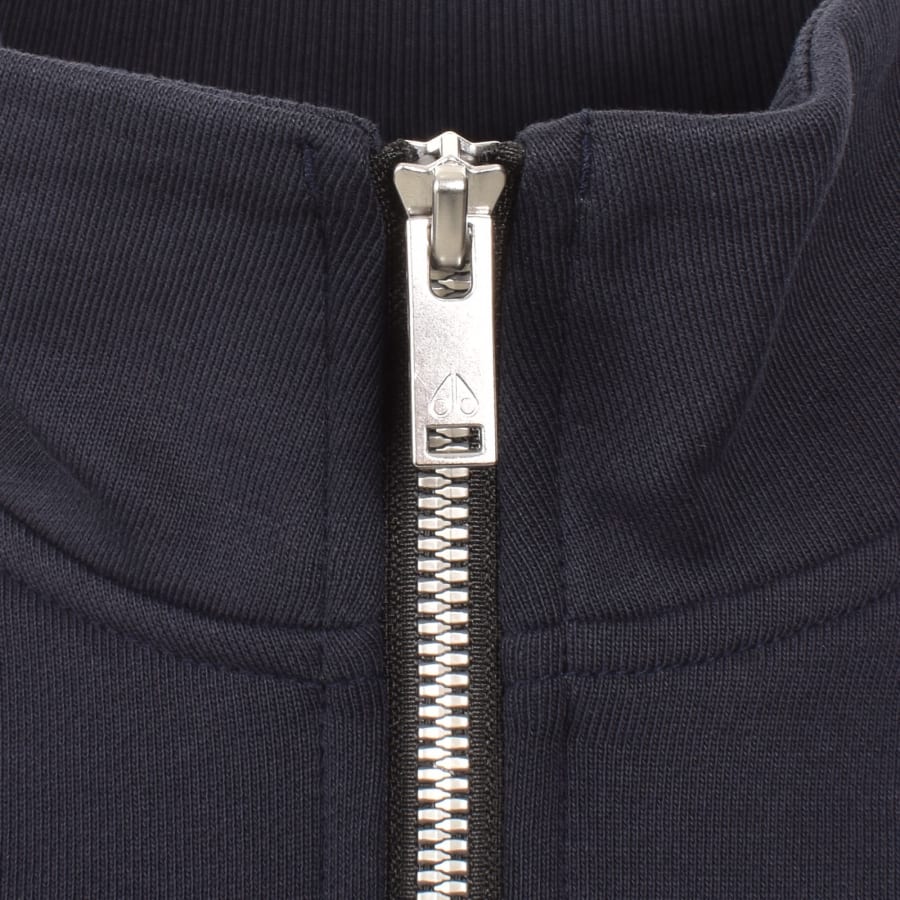 Image number 5 for Moose Knuckles Hartsfield QZ Sweatshirt Navy