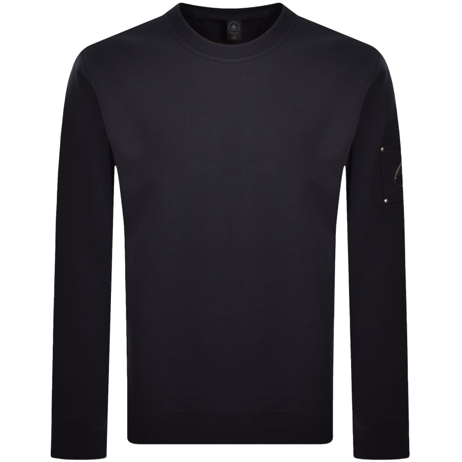 Image number 2 for Moose Knuckles Hartsfield Sweatshirt Navy