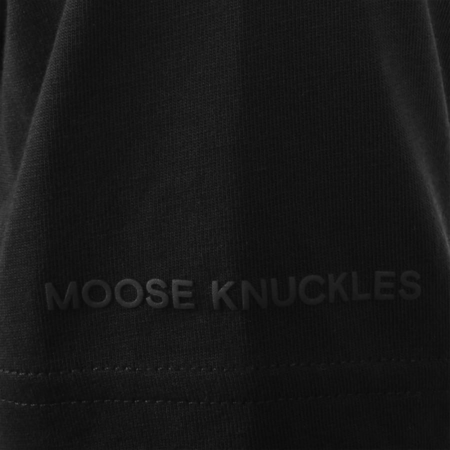Image number 5 for Moose Knuckles Finchley T Shirt Black