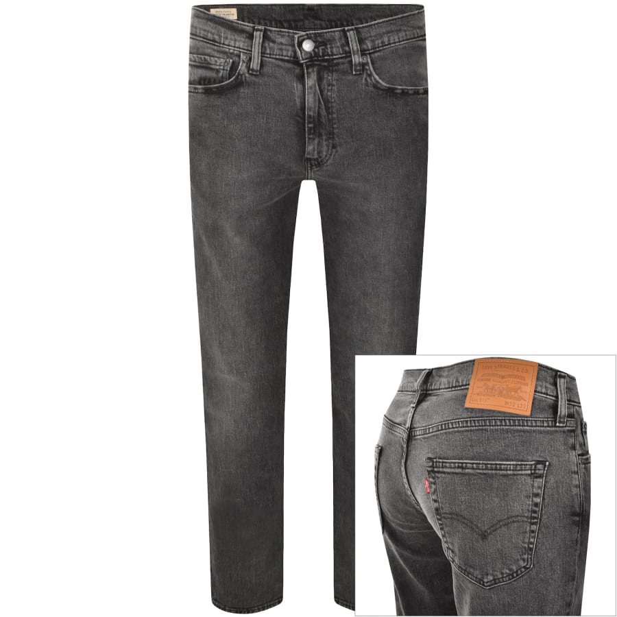 Image number 1 for Levis 511 Slim Fit Jeans Overnighter Grey