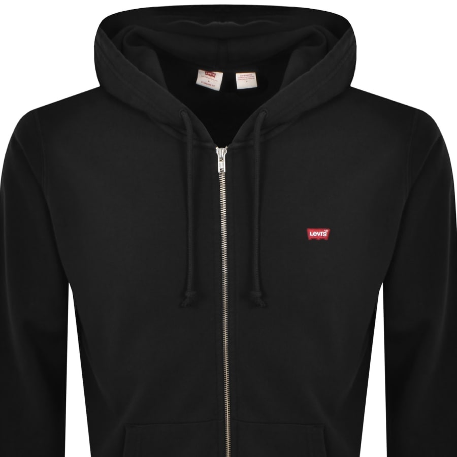 Image number 2 for Levis Original Logo Full Zip Hoodie Black