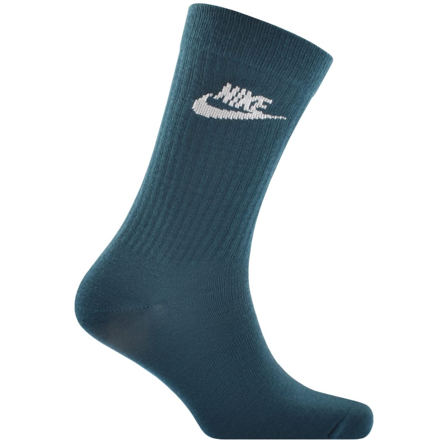 Image number 4 for Nike 3 Pack Crew Socks