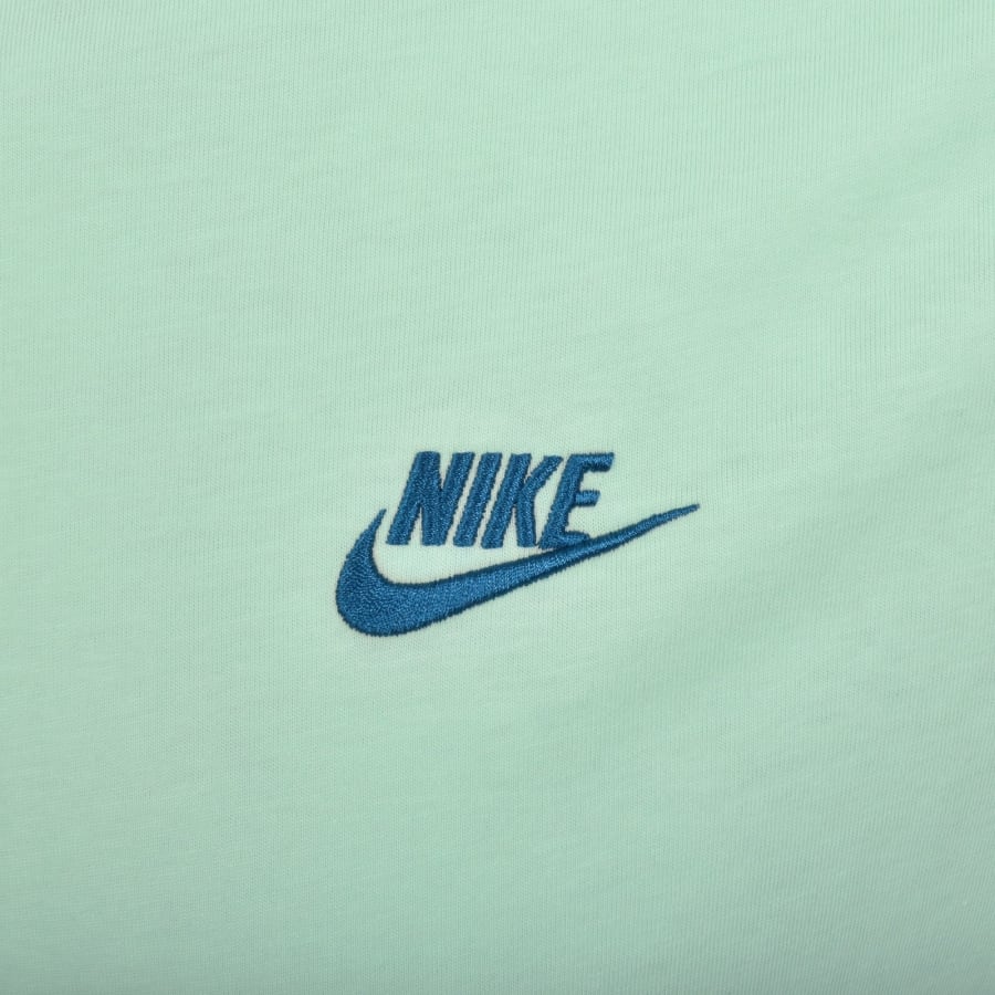 Image number 3 for Nike Sportswear Club T Shirt Green