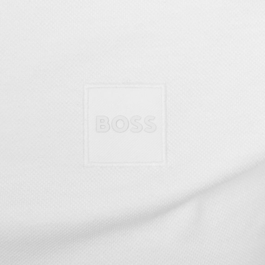 Image number 3 for BOSS Passertip Polo T Shirt White