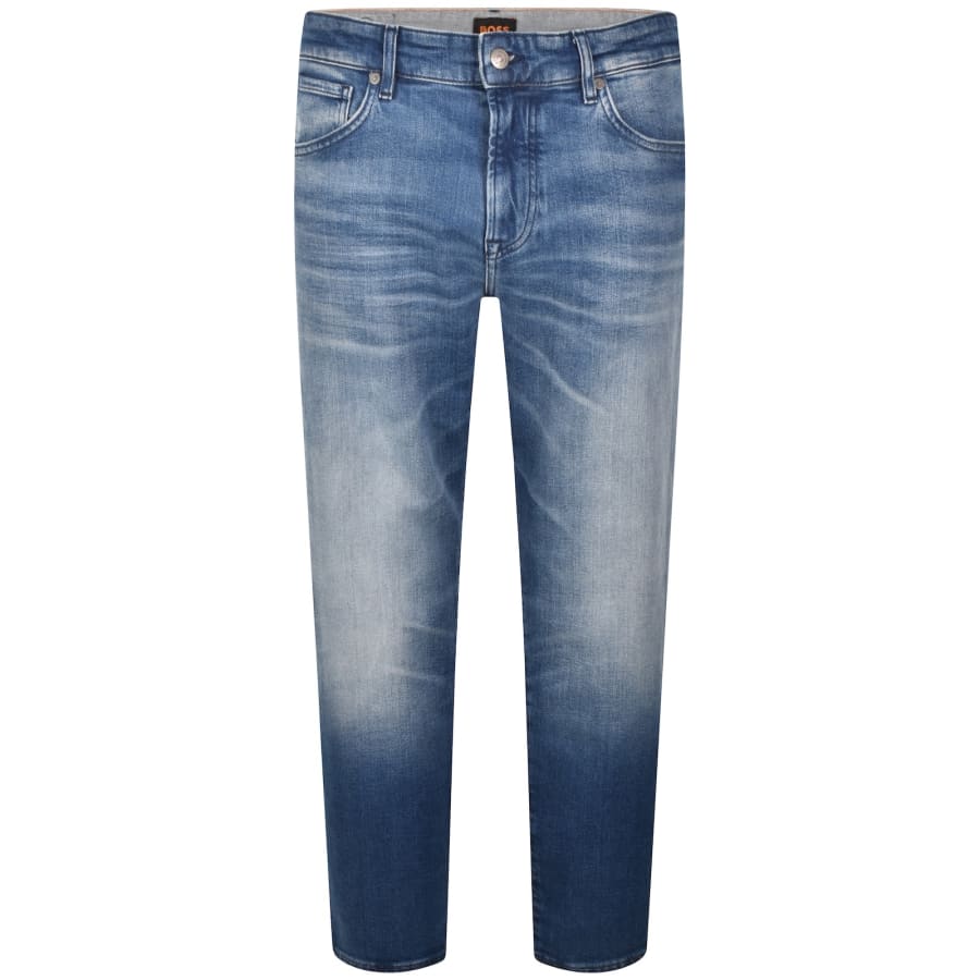 Image number 2 for BOSS Re Maine Regular Fit Light Wash Blue