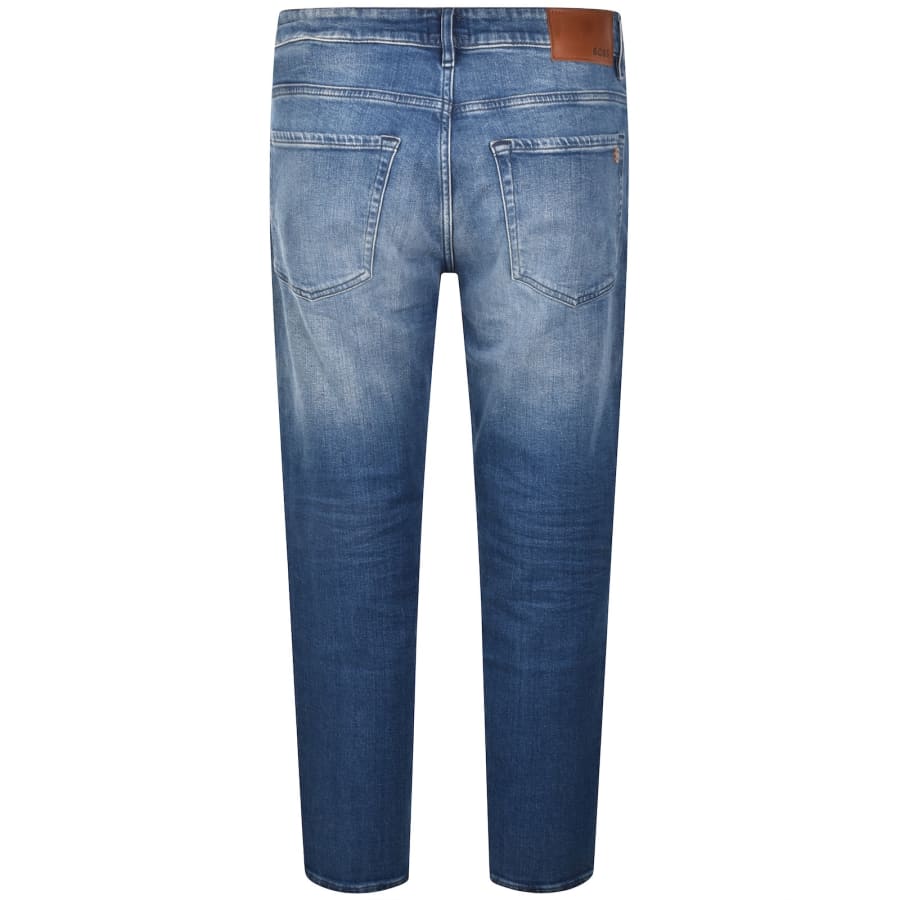 Image number 3 for BOSS Re Maine Regular Fit Light Wash Blue