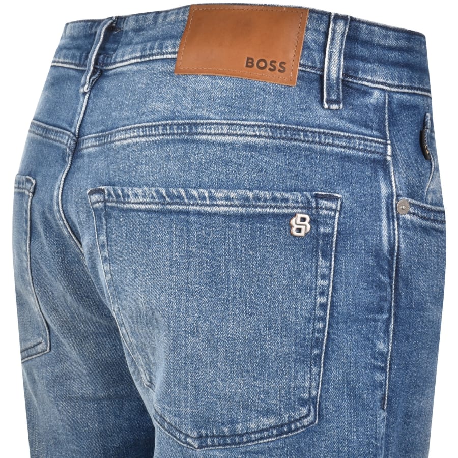 Image number 4 for BOSS Re Maine Regular Fit Light Wash Blue