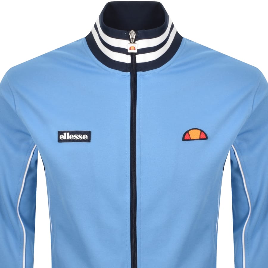 Image number 2 for Ellesse Milan Track Jacket Blue