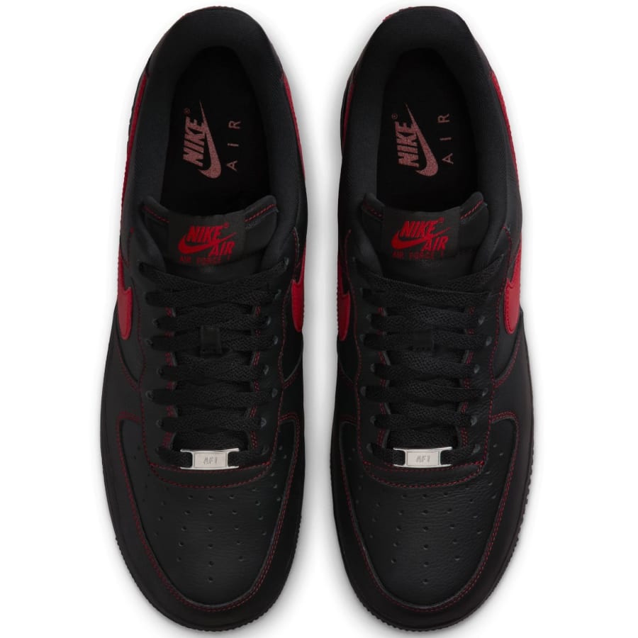 Image number 3 for Nike Air Force 1 Trainers Black