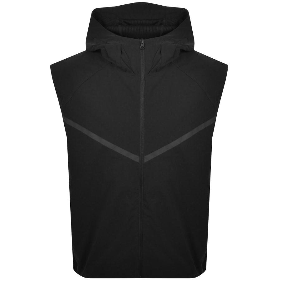 Image number 1 for Nik Dri Fit Woven Gilet Black