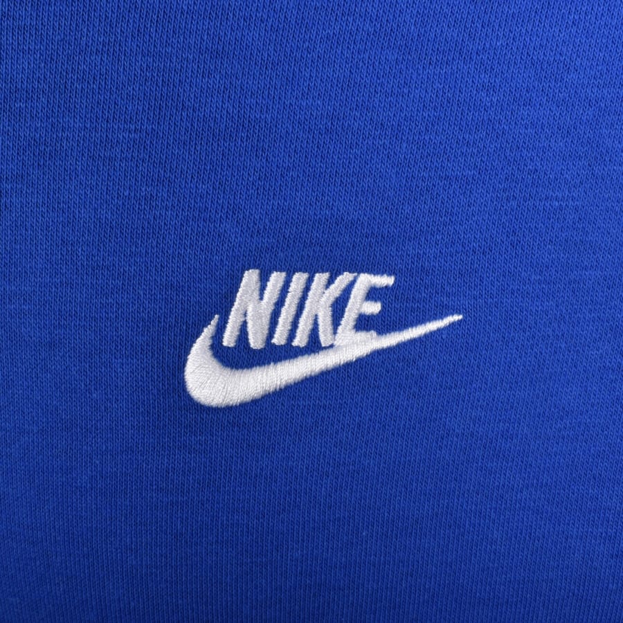 Image number 3 for Nike Club Hoodie Blue