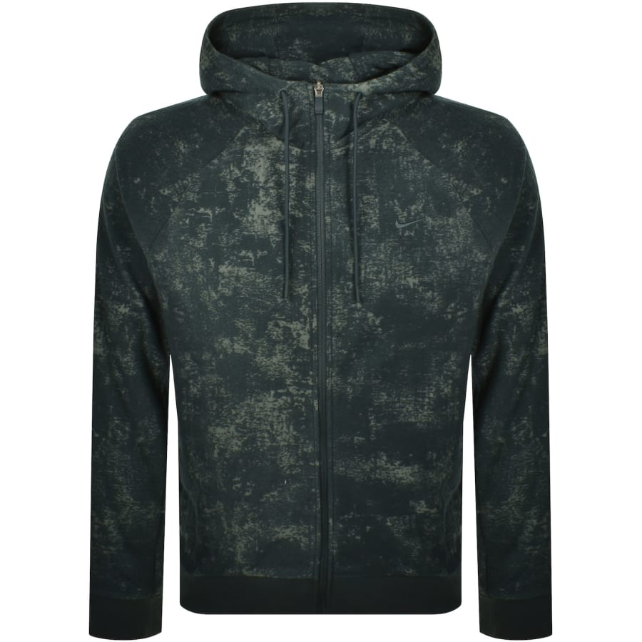 Image number 1 for Nike Training Therma Fit Zip Hoodie Green