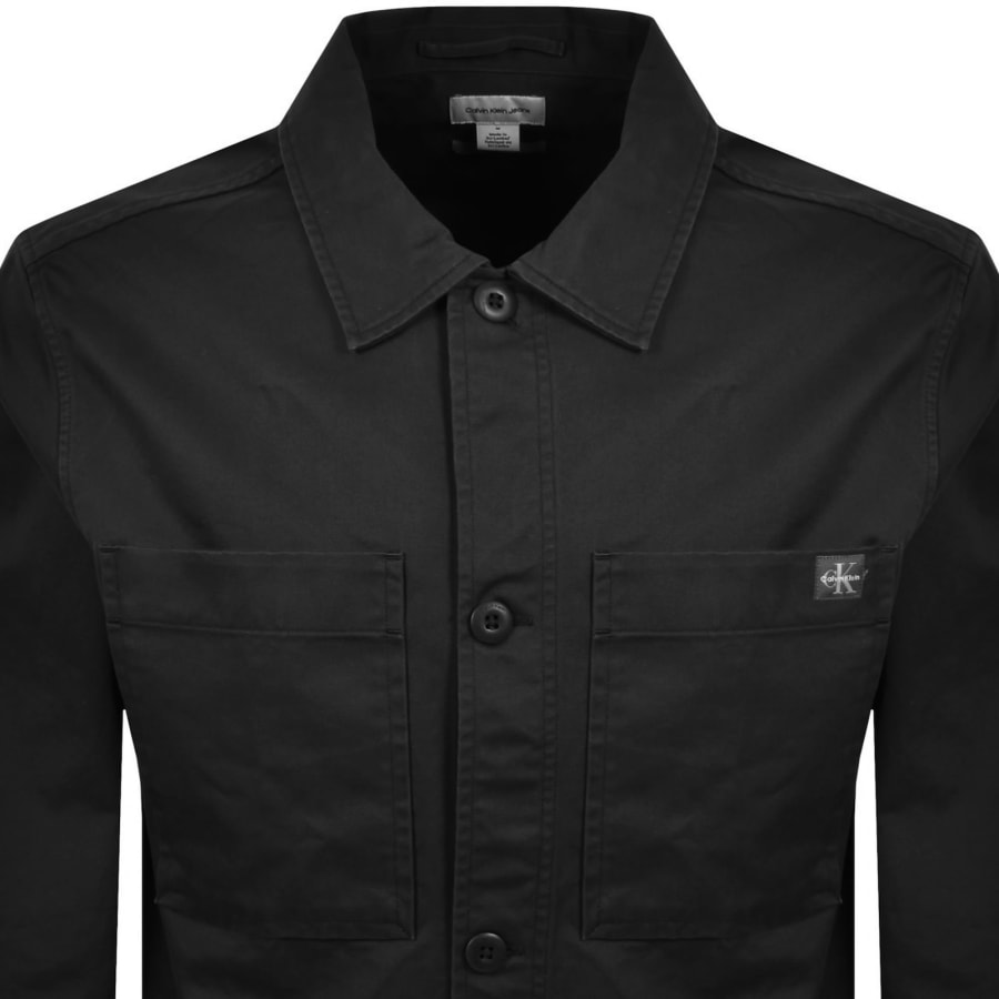 Image number 2 for Calvin Klein Jeans Overshirt Black