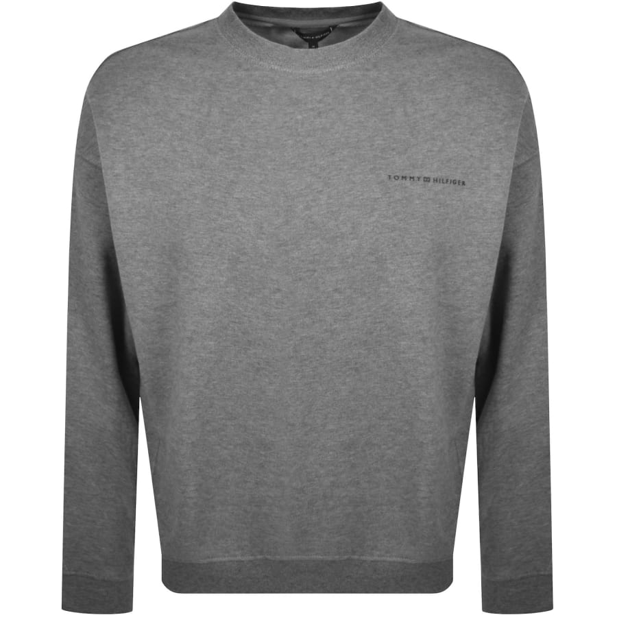 Image number 1 for Tommy Hilfiger Lounge Sweatshirt Grey