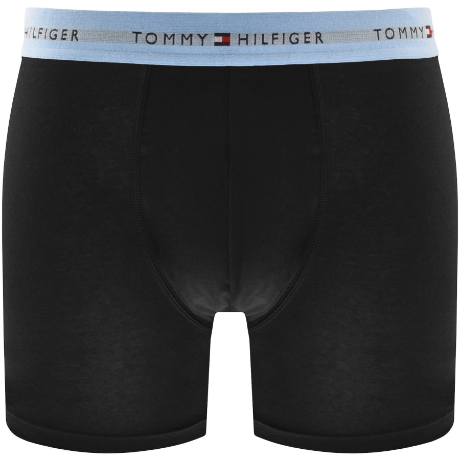 Image number 2 for Tommy Hilfiger Underwear 3 Pack Boxers Black