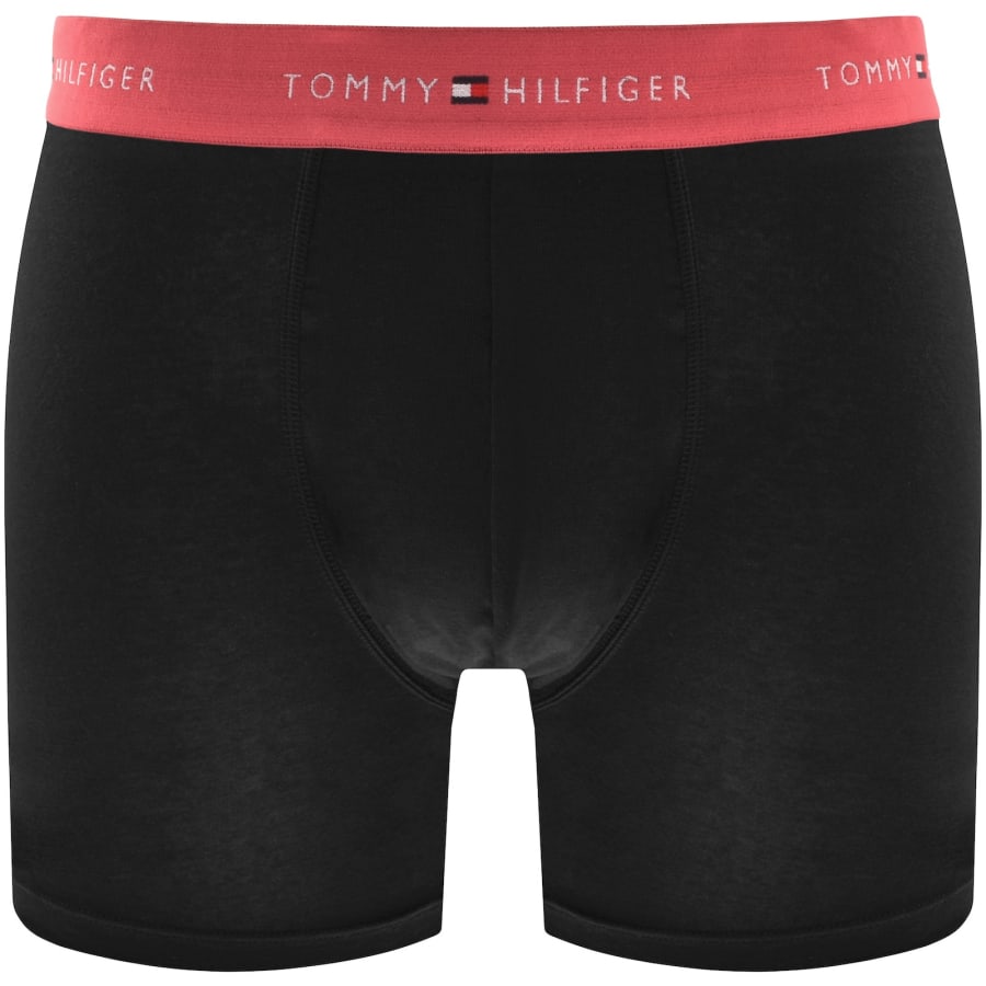 Image number 4 for Tommy Hilfiger Underwear 3 Pack Boxers Black