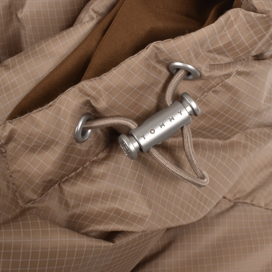 Image number 4 for Tommy Jeans Alaska Puffer Jacket Beige