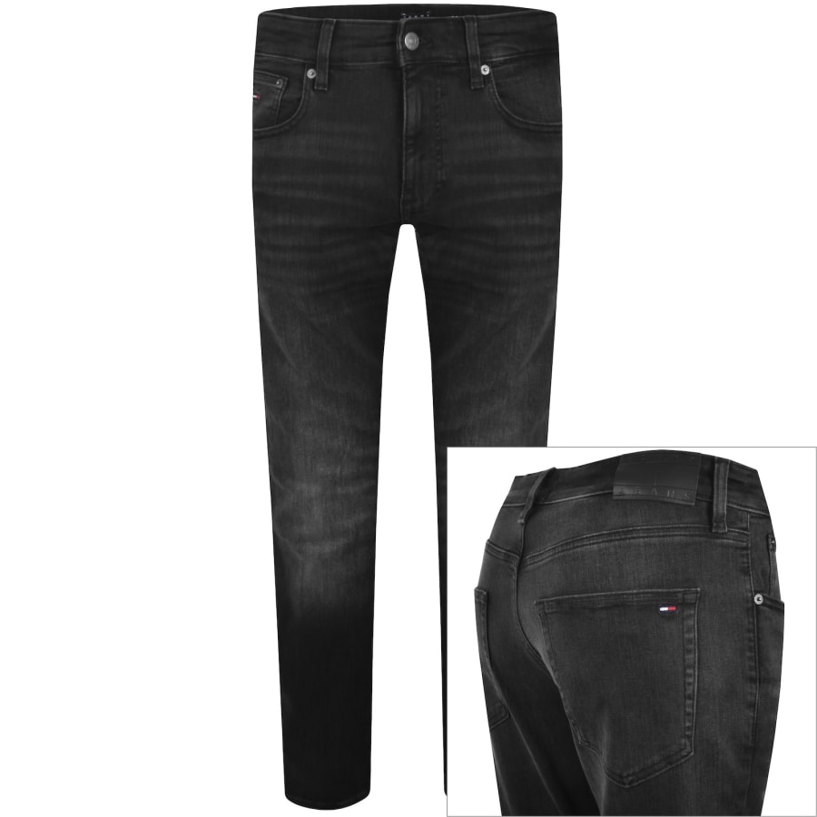 Image number 1 for Tommy Jeans Scanton Slim Fit Jeans Black