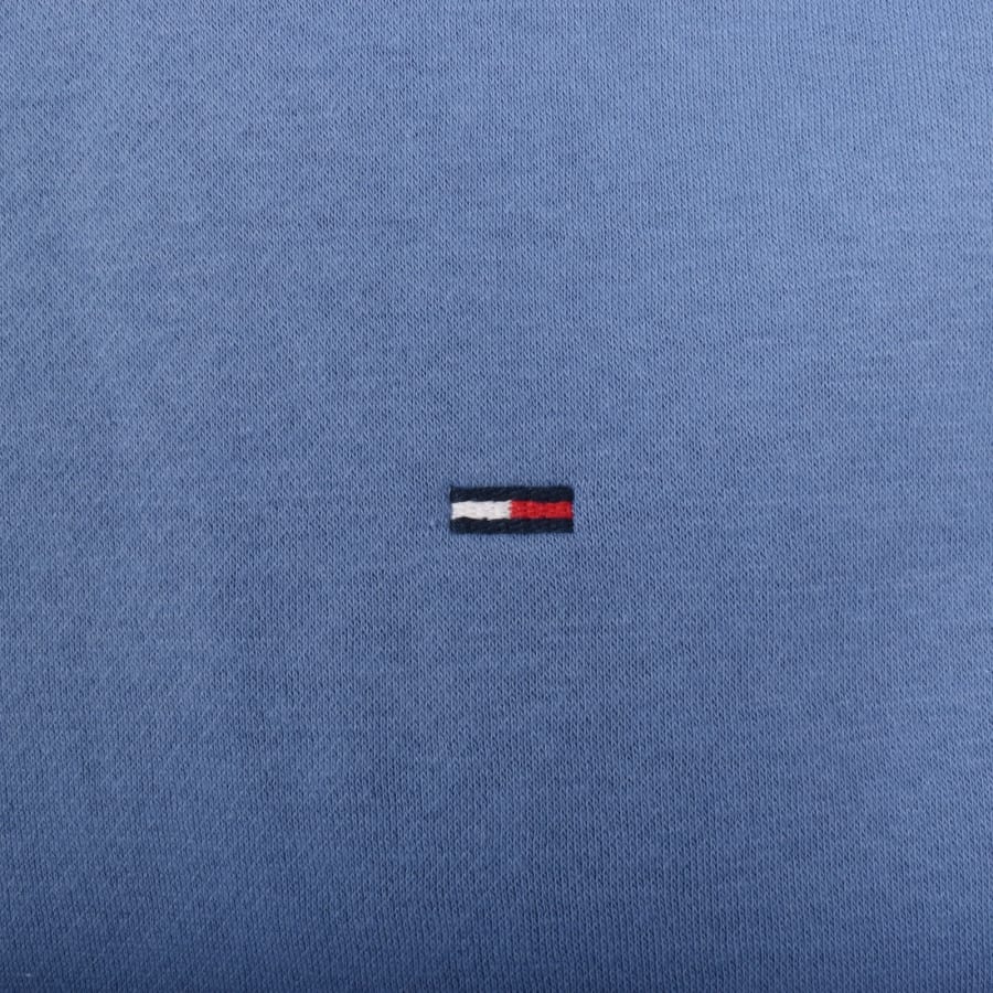 Image number 3 for Tommy Jeans Flag Logo Hoodie Blue