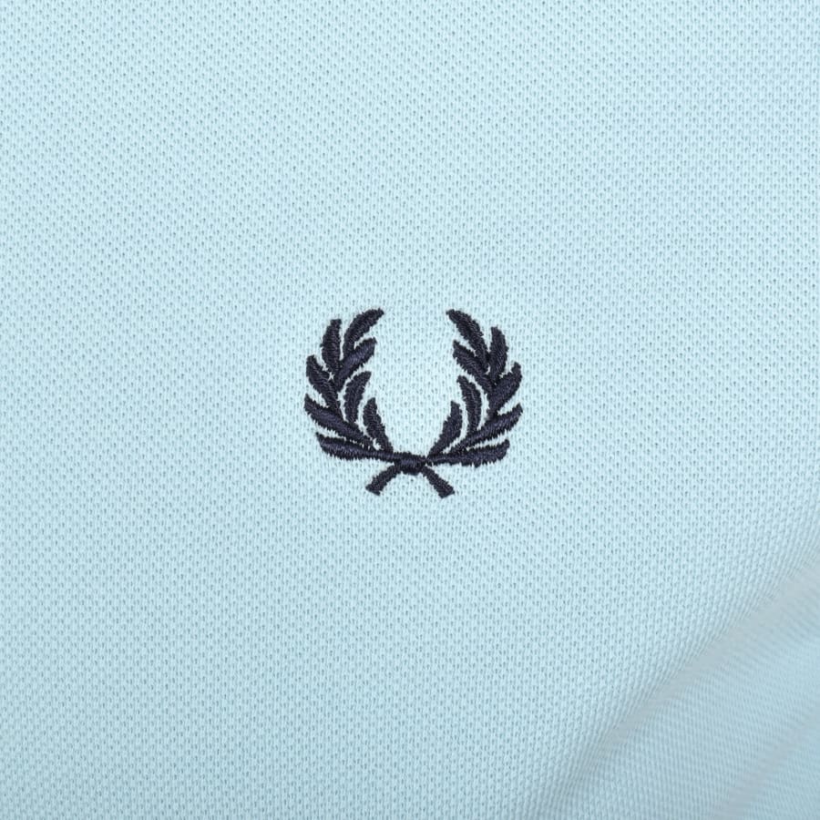 Image number 3 for Fred Perry Plain Polo T Shirt Blue