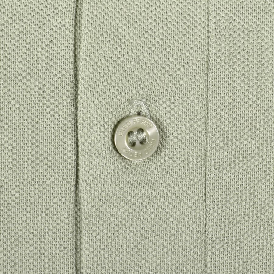 Image number 4 for Fred Perry Polo T Shirt Seagrass Green