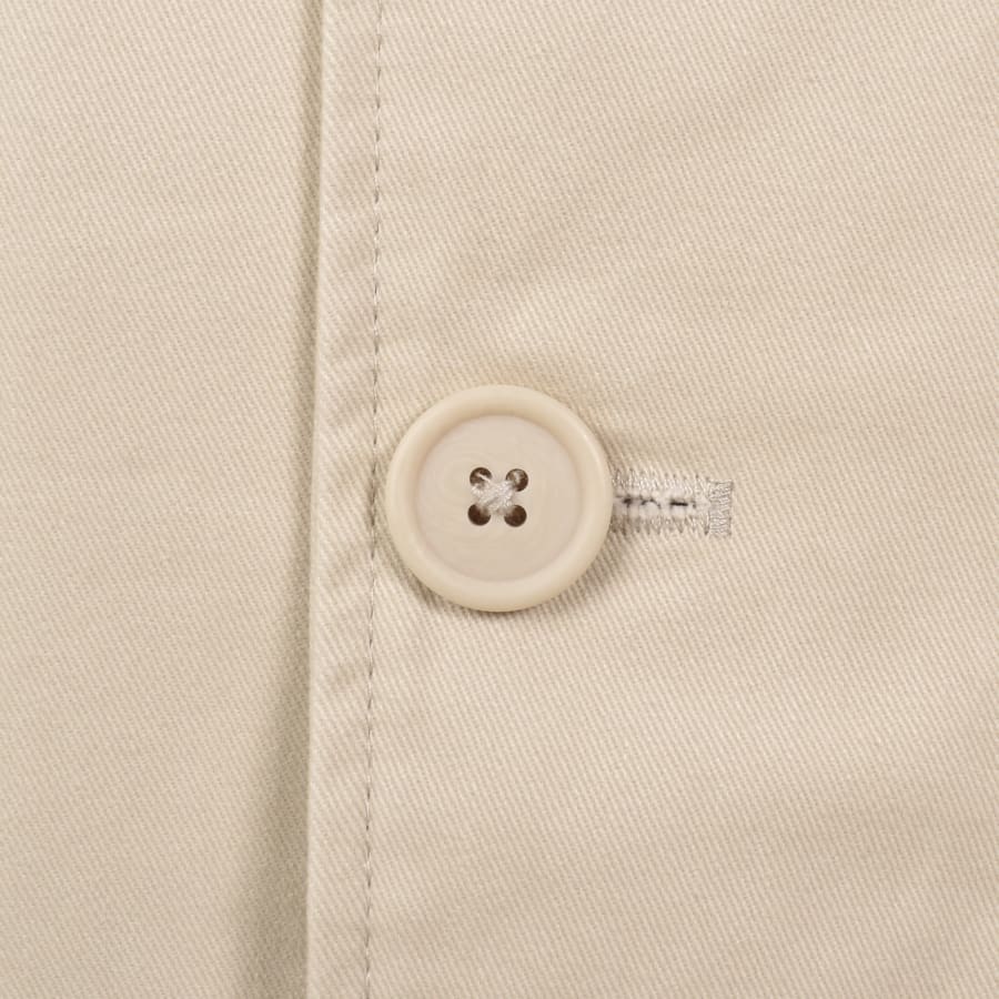 Image number 4 for Fred Perry Groundsman Parka Jacket Beige