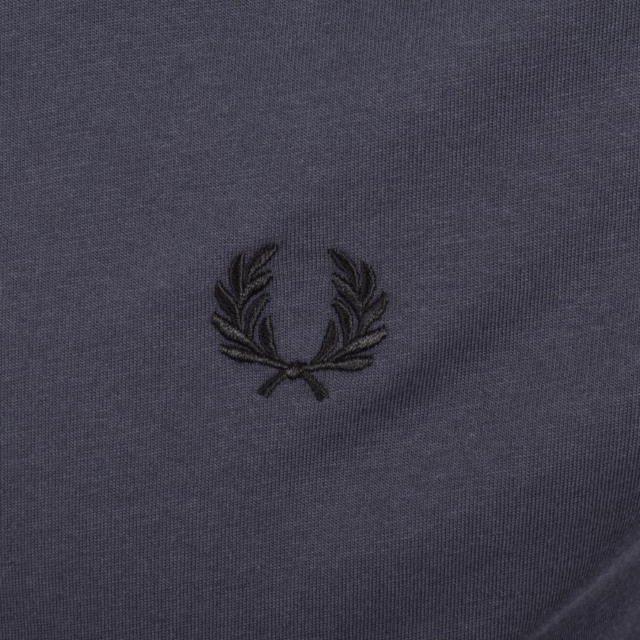 Image number 3 for Fred Perry Twin Tipped T Shirt Navy