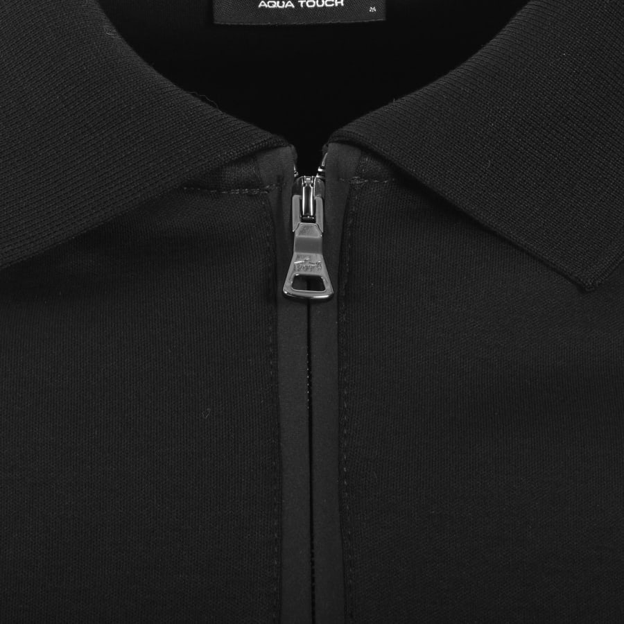 Image number 3 for Paul And Shark Typhoon Aqua Touch Polo Black